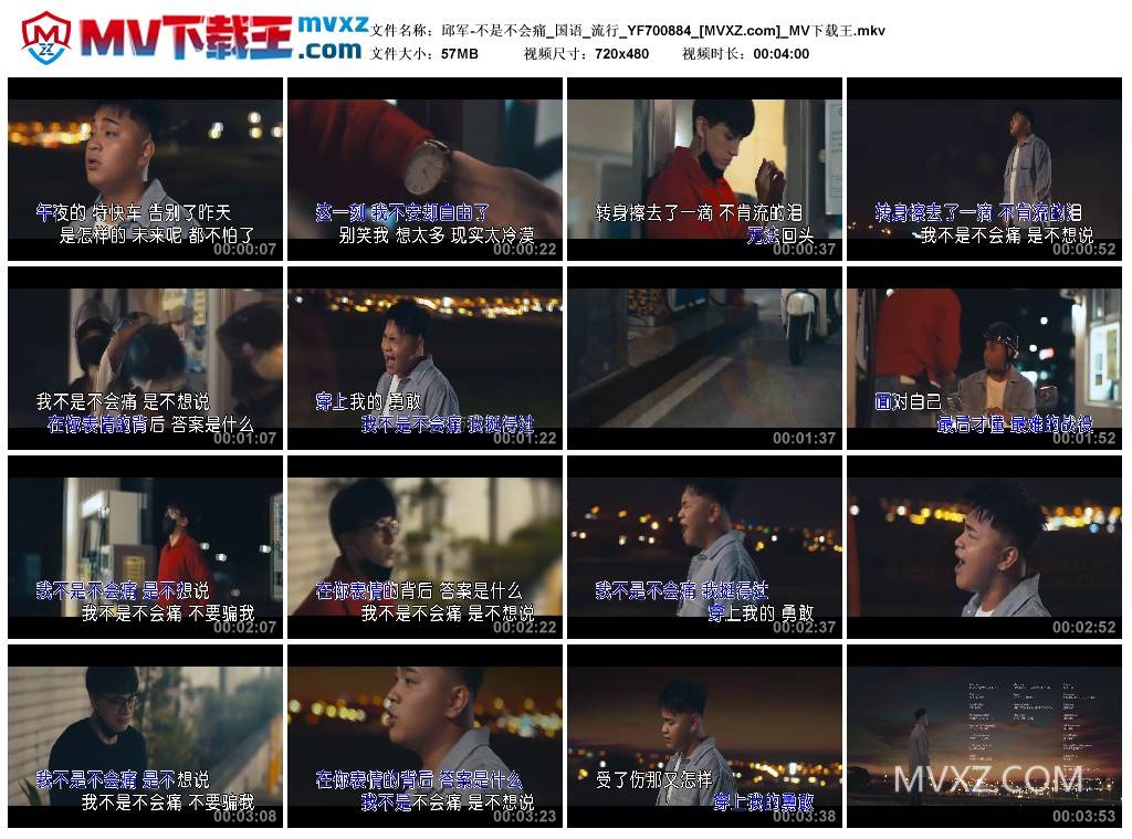 邱军-不是不会痛_国语_流行_YF700884
